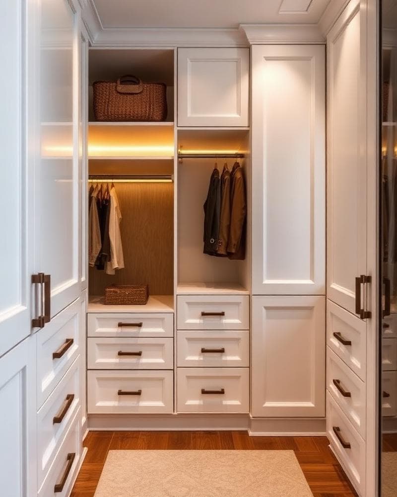 Bryn Mawr Primary Suite wardrobe